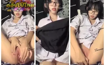 หลุดน้องลูกหมู สาวแว่นงานเด็ด โชว์เบ็ดหีคาชุด จัดการใช้เซ็กส์ทอยจ้วงหีจนเสร็จคาดุ้นน้ำเยิ้มชุ่มแจ่มสุดๆ