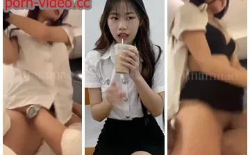 หลุดiinamnao น้องน้ำหวานโดนเย็ดคาชุด ขึ้นขย่มโยกเอวบดควย กดมิดลำแตกในคาจิ๋ม