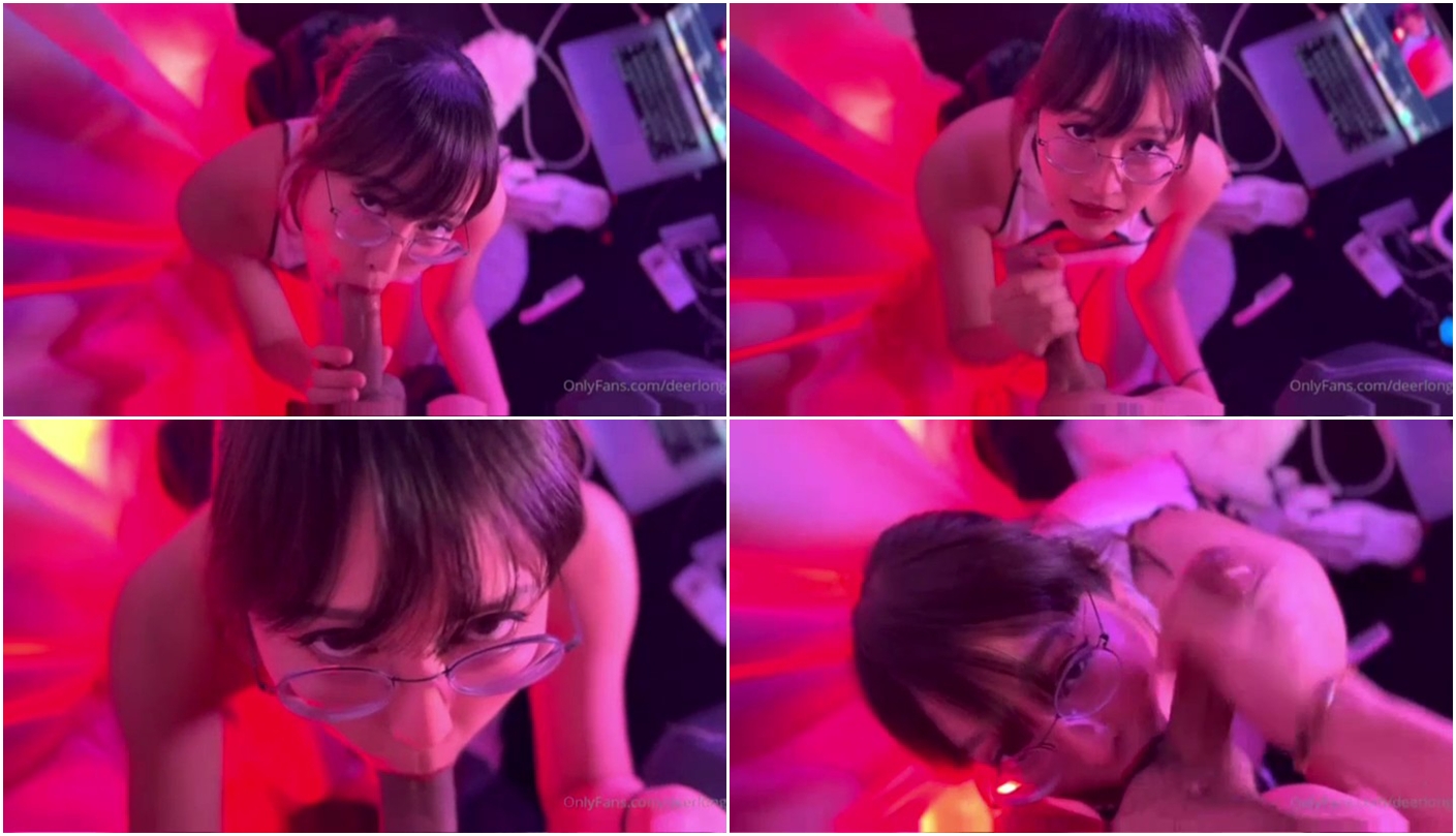 หลุด Onlyfans deerlong น้องกวาง เดียร์ลอง ดูดควยดุ้นยาวมิดลำควยขึ้นสุดลงสุด ชักว่าวเลียไข่ดูดควยลีลาโครตเด็ด พอใกล้เสร็จชักว่าวน้ำควยพุ่งเต็มหน้าแจ่มมาก