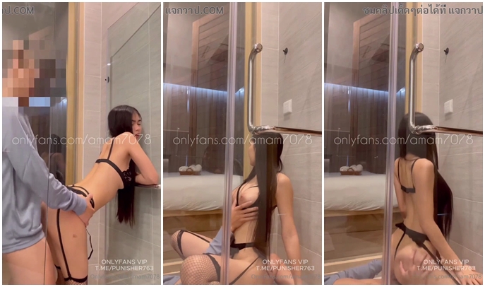 คลิป Onlyfans amam7078 น้องแอมโม๊กสดเจอซอยปากเสียวๆ ยืนเย็ดอย่างเด็ด น้องนมใหญ่น่ารักหีเนียน เจอยกขาอ้าหีเย็ดลึกๆ ครางไม่หยุด จับท่าหมานั่งขย่มควยยืนเย็ดปิดท้าย ชักว่าวปล่อยแตกเต็มอกเต็มคอน้อง