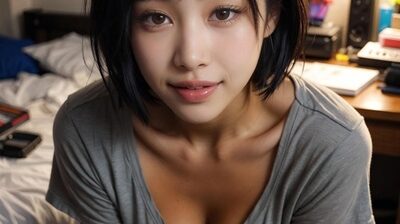 คลิปหลุดนักศึกษาสาวผมสั้นเซ็กซี่ โดนเพื่อนร่วมห้องถ่ายตอนช่วยตัวเองในหอ แล้วปล่อยคลิป 15 นาทีเต็ม